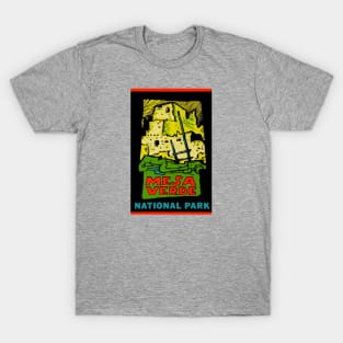 Mesa Verde National Park Colorado Vintage T-Shirt